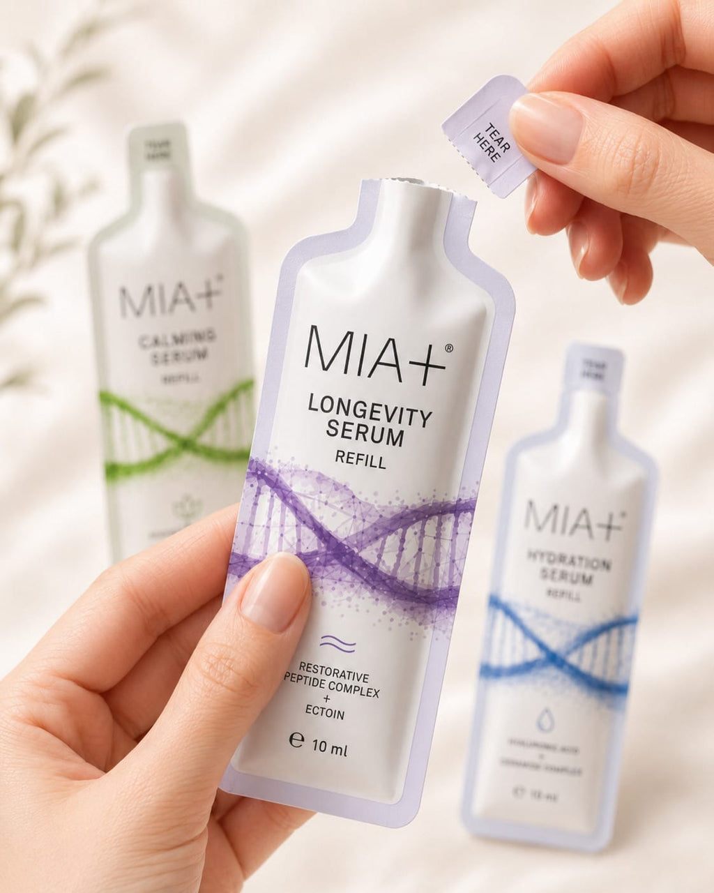 Genefluence NEW MIA+ Serum Refill Pack MIA+ Serum Refill Pack